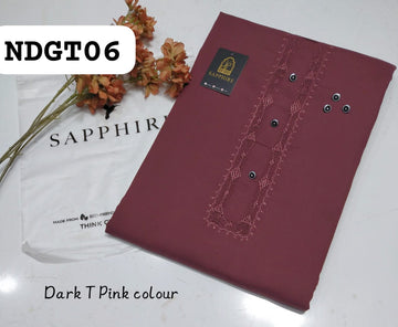 Hand made Tarkashi Gala  Neat work  Stuff best quality Wash& Wear fine premium Quality with Sapphire Caler tag Card and Paking Bag...